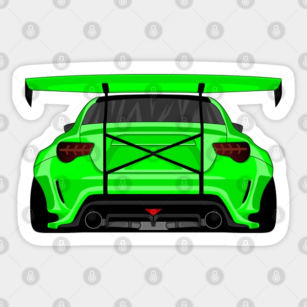 GT86 LIME Sticker by VENZ0LIC